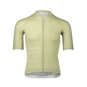 poc pristine print short sleeve jersey green