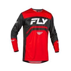 fly racing rayce trui rood zwart wit