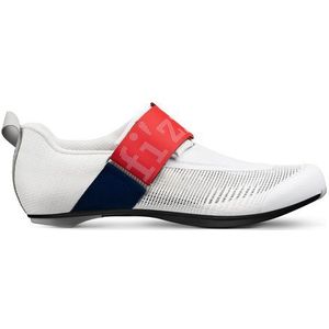 fizik hydra aeroweave carbon triatlon schoenen wit blauw rood 41