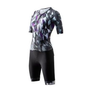 sailfish aerosuit comp women s tri suit black purple