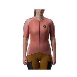 lebram glieres women s jersey met korte mouwen terracotta pink