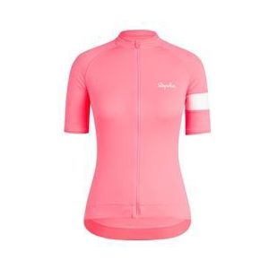 rapha core pink damestrui met korte mouwen