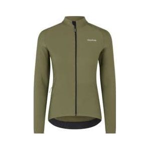 women s gripgrab thermapace thermal long sleeve jersey green