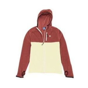 lagoped phantom hoodie unisex technical fleece ochre beige