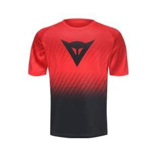 dainese scarabeo short sleeve jersey red black