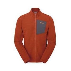 rab tecton fleece jas rood s