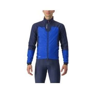 castelli fly thermal long sleeve jacket blauw