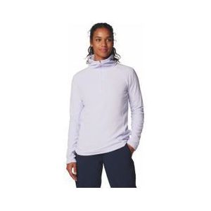 columbia women s 1 2 zip glacial iv light purple fleec