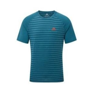 mountain equipment redline blue technical t shirt