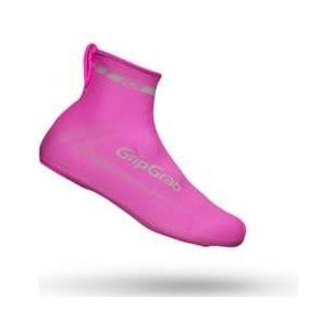 gripgrab raceaero hi vis lichtgewicht lycra roze schoenovertrekken