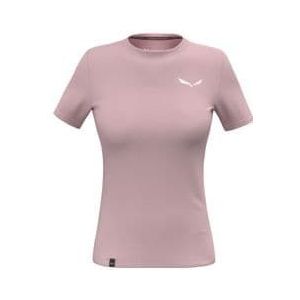 technisch t shirt voor dames salewa puez dry pink