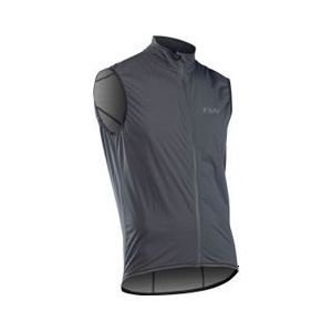 northwave rainskin mouwloos vest donkergrijs