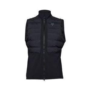 fox flexair fire sleeveless jas zwart