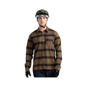 troy lee designs grind brown technical shirt