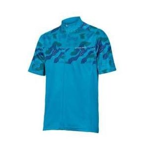 endura hummvee ray short sleeve jersey electric blue