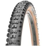 maxxis minion dhf 29  tubeless ready soft wide trail  wt  exo protection dual compound sidewalls brown tan wall