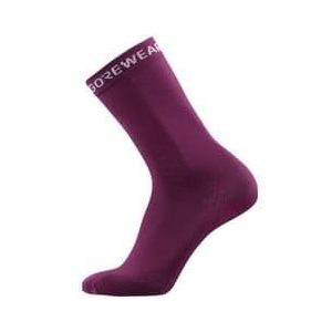 gore wear essential violet socks