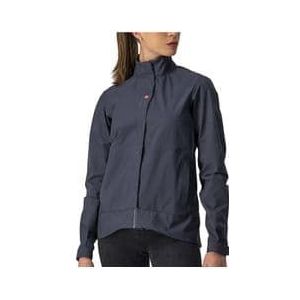 castelli commuter reflex jacket for women dark blue