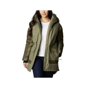 columbia mount si down parka green women s