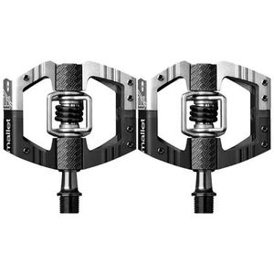 paar crankbrothers mallet enduro ls zilver zwart automatische pedalen