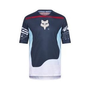Fox - Flexair Elevated Jersey - Blauw Rood - Korte Mouwen