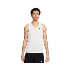 heren nike aeroswift tank wit