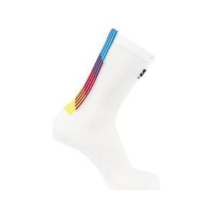 Salomon - Pulse Race Flag Crew - Sportsokken - Zwart - Nylon