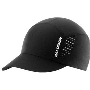 unisex salomon cross compact cap zwart