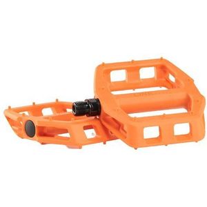 bontrager line comp flat pedals orange