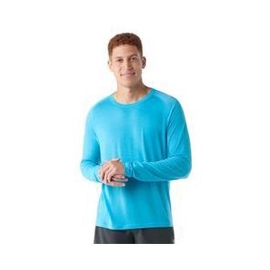 smartwool active ultralite t shirt lange mouwen blauw heren