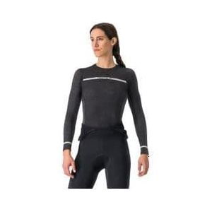 dames castelli merino seamless baselayer zwart