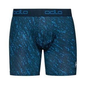 Onderbroek Odlo Men Boxer Active Everyday Eco Black Blue Wing Teal Black 