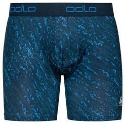 Onderbroek Odlo Men Boxer Active Everyday Eco Black Blue Wing Teal Black 