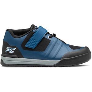 ride concepts transition clip charcoal  blue shoes