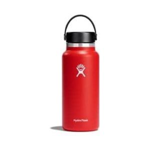 hydro flask 946 ml mondstukfles rood