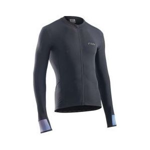 northwave fahrenheit lange mouw jersey zwart holografisch