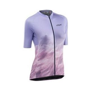 northwave women s short sleeve jersey lila  purple