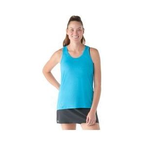 women s blue smartwool active ultraliteracerback tank t shirt