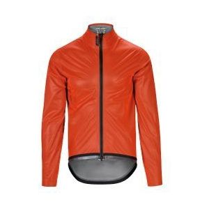 assos equipe rs rain targa jacket orange