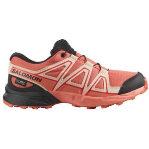 salomon speedcross waterproof pink kinder trailschoenen