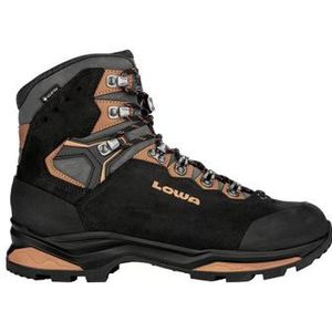 lowa camino evo gore tex wandelschoenen zwart oranje