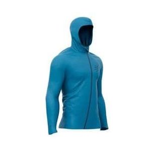 compressport hurricane waterproof 10 10 jacket blue