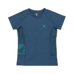 lagoped teetrek dark blue women s technical t shirt