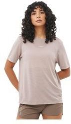 salomon shkout core beige jersey met korte mouwen