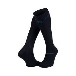 BV Sport - Light Run Compression - Hardloopsokken - Zwart - Kuithoog