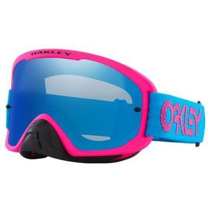 oakley o frame 2 0 pro mx pink  black ice iridium goggle  ref  oo7115 46