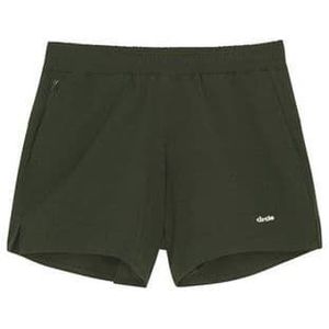 men s green circle active shorts