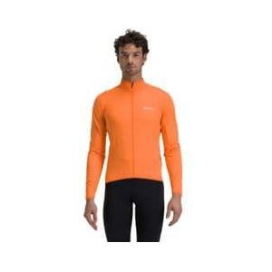 santini guard nimbus orange long sleeve jacket