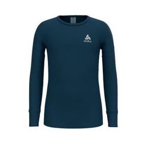 odlo active warm eco long sleeve jersey blauw kind