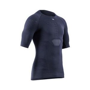 x bionic effektor jersey met korte mouwen zwart wit heren
